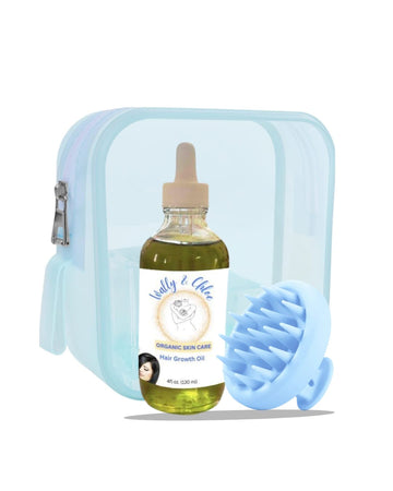 Hair Oil w/Brush Set